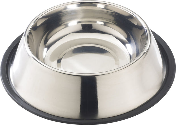 Stainless Steel No Tip Dog Bowl