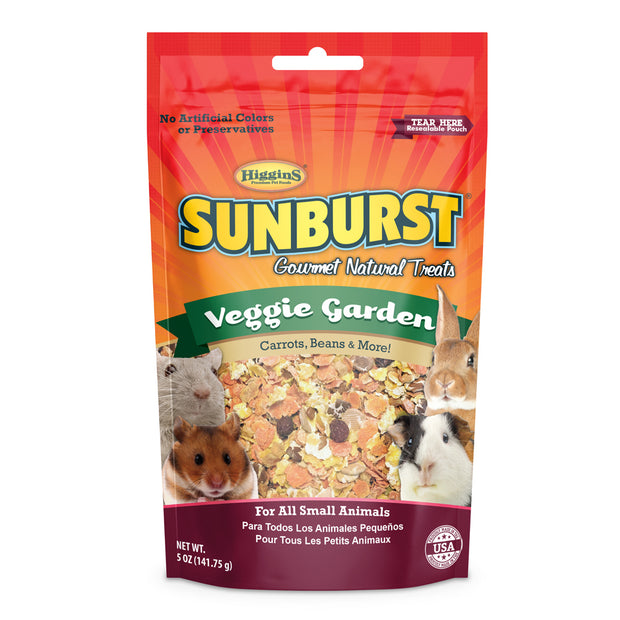 HIGGINS Sunburst Veggie Garden-For All Small Animals- 5 oz