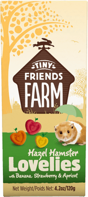 SUPREME Tiny Friends Farm Hazel Hamster Lovelies - 4.2 0z