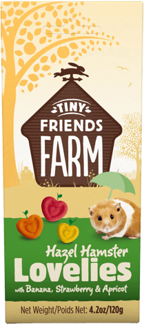 SUPREME Tiny Friends Farm Hazel Hamster Lovelies - 4.2 0z