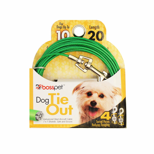 Boss Pet Dog Tie-Out - Various Sizes
