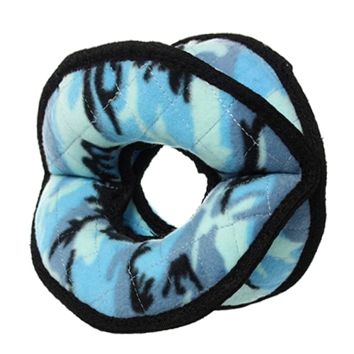 Tuffy's Ultimate 3 Way Ring Dog Toy - Blue Camo
