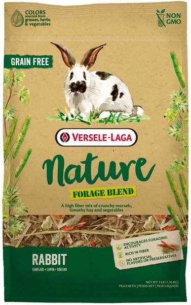 Versele- Laga Nature Forage Blend Rabbit Food - 3 Lb