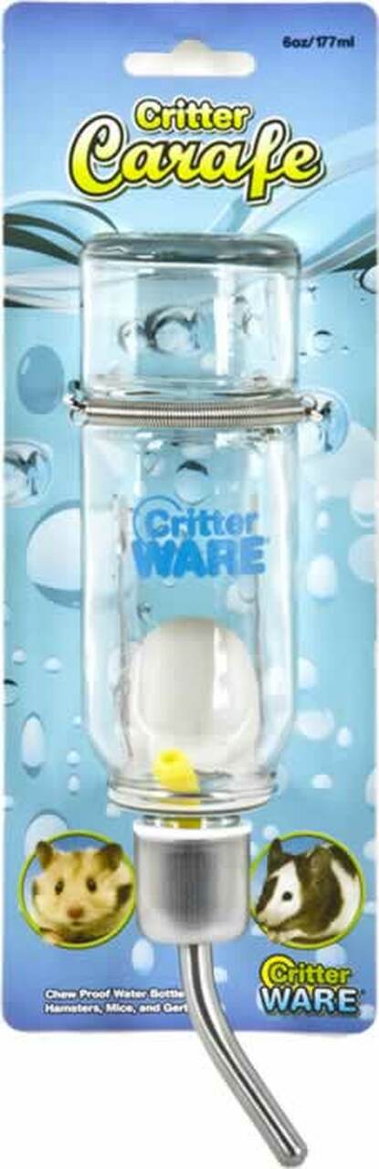 WARE Critter Carafe Glass Water Bottle - 12 Oz