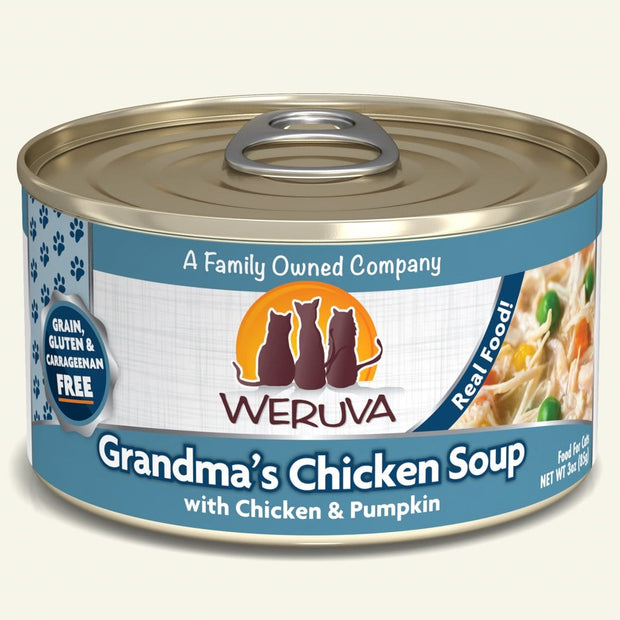 Weruva Grandma's Chicken Soup Chicken & Pumpkin 5.5 Oz Cat Food