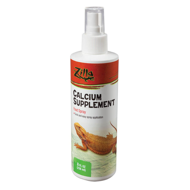 ZILLA Calcium Supplement Reptile Food Spray