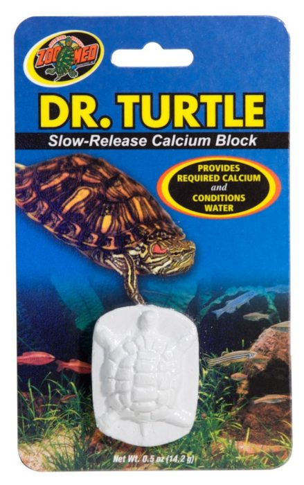 ZOO MED Dr. Turtle Slow- Release Calcium Block Turtle Supplement